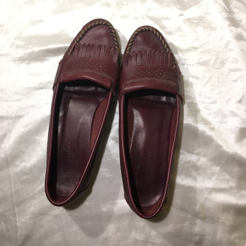 Vintage leather loafers